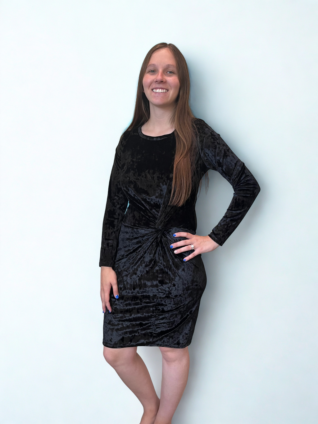 Ella Velvet Dress