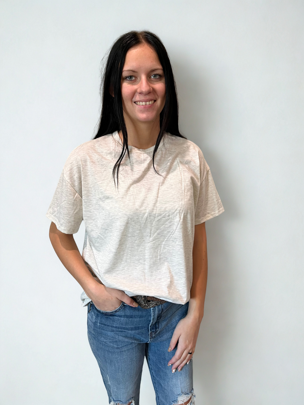 Lucy Cream Top